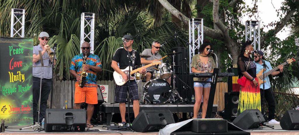 Band at CalaVida Music and Arts Festival