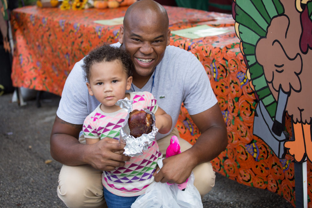 Orange Park Fall Festival - Dad and Daughter