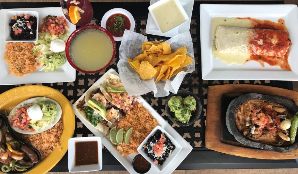 Top Down Spread at Peppers Cocina - Fleming Island FL