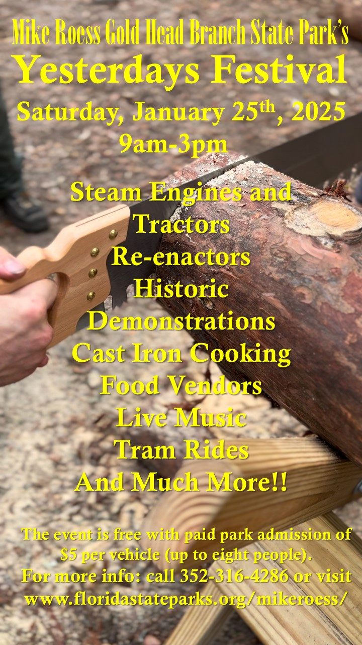 Event flyer with event information printed.