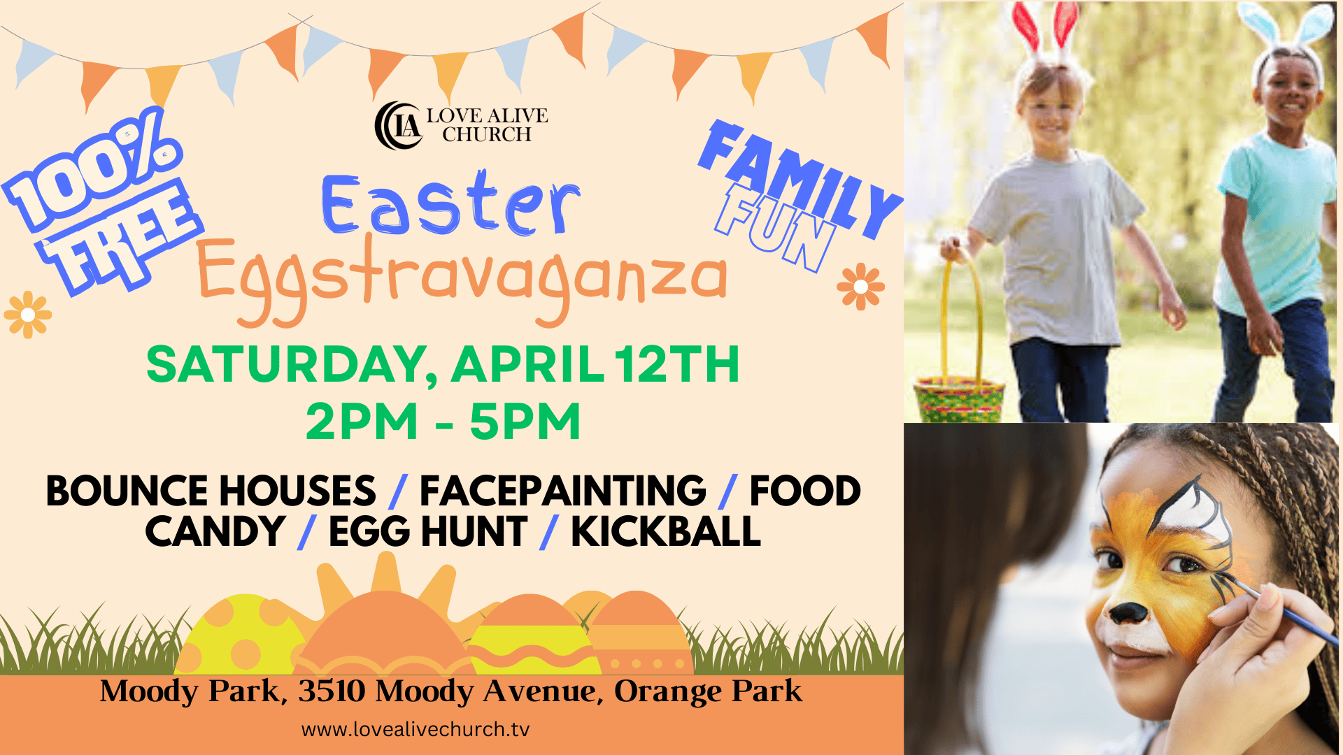 Love Alive church Easter Eggstravaganza