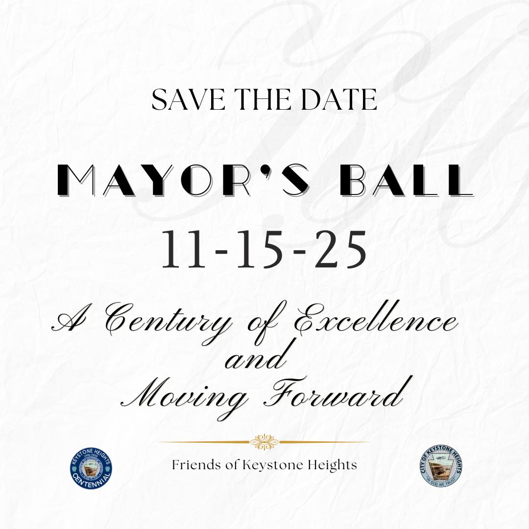 Event flyer with save the date information.