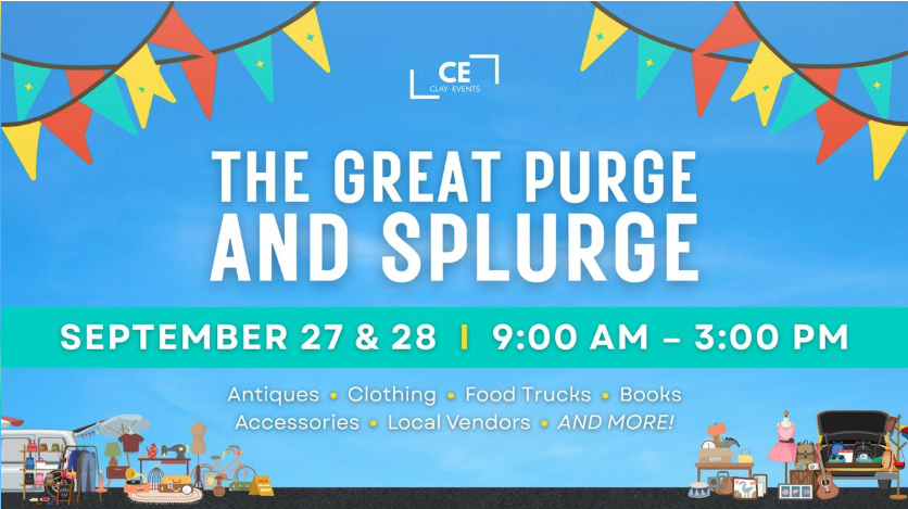 Event flyer on a blue background with different colored flags.