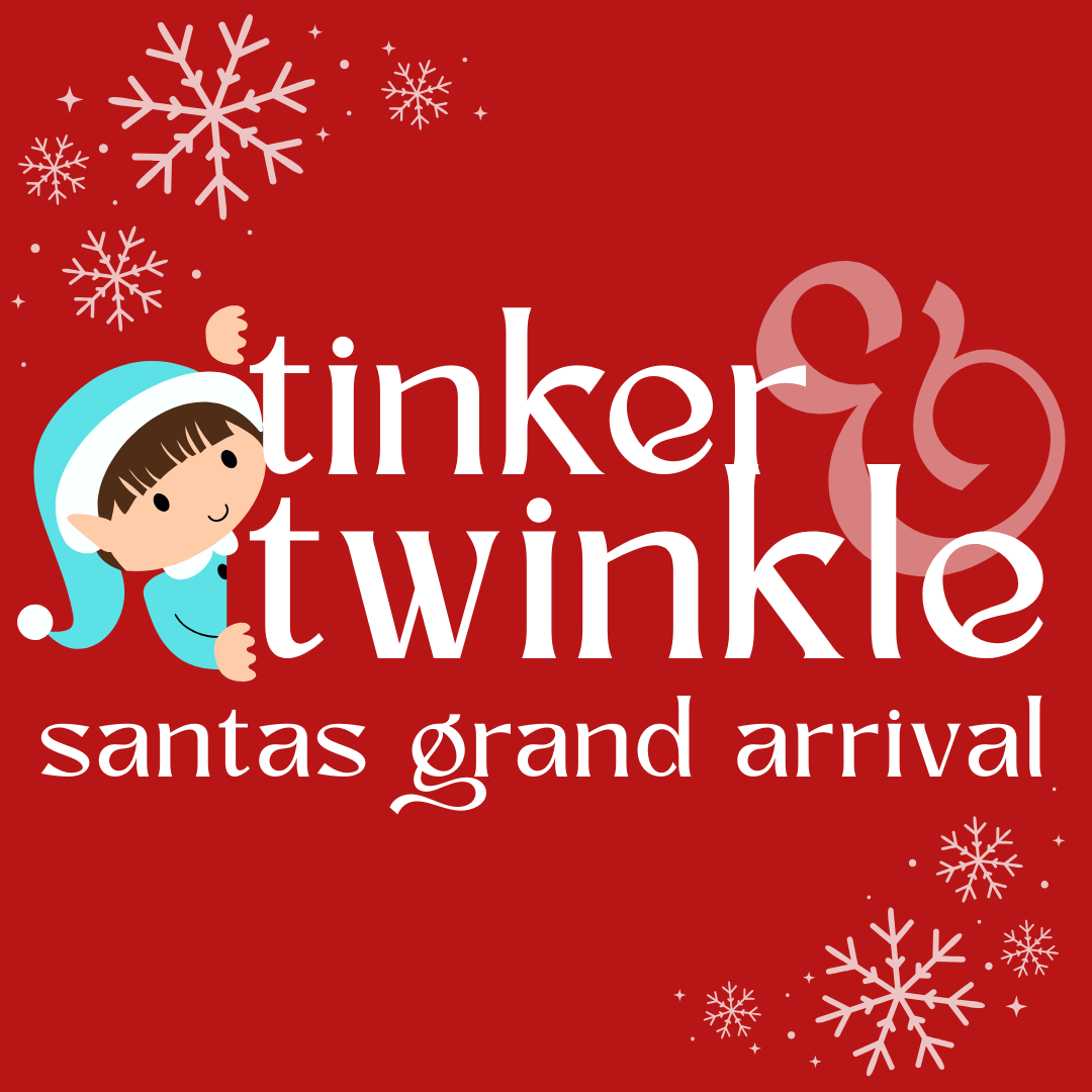 Event name on a red background.